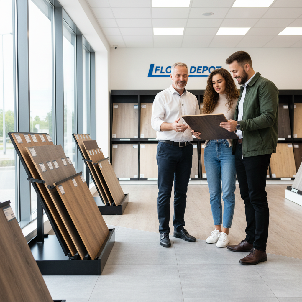 Realistische foto passend bij Vinyl laminaat kopen bij Floor Depot: deskundig advies en topkwaliteit